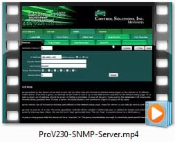 Babel Buster Pro V230 Video - Configuring SNMP Server
